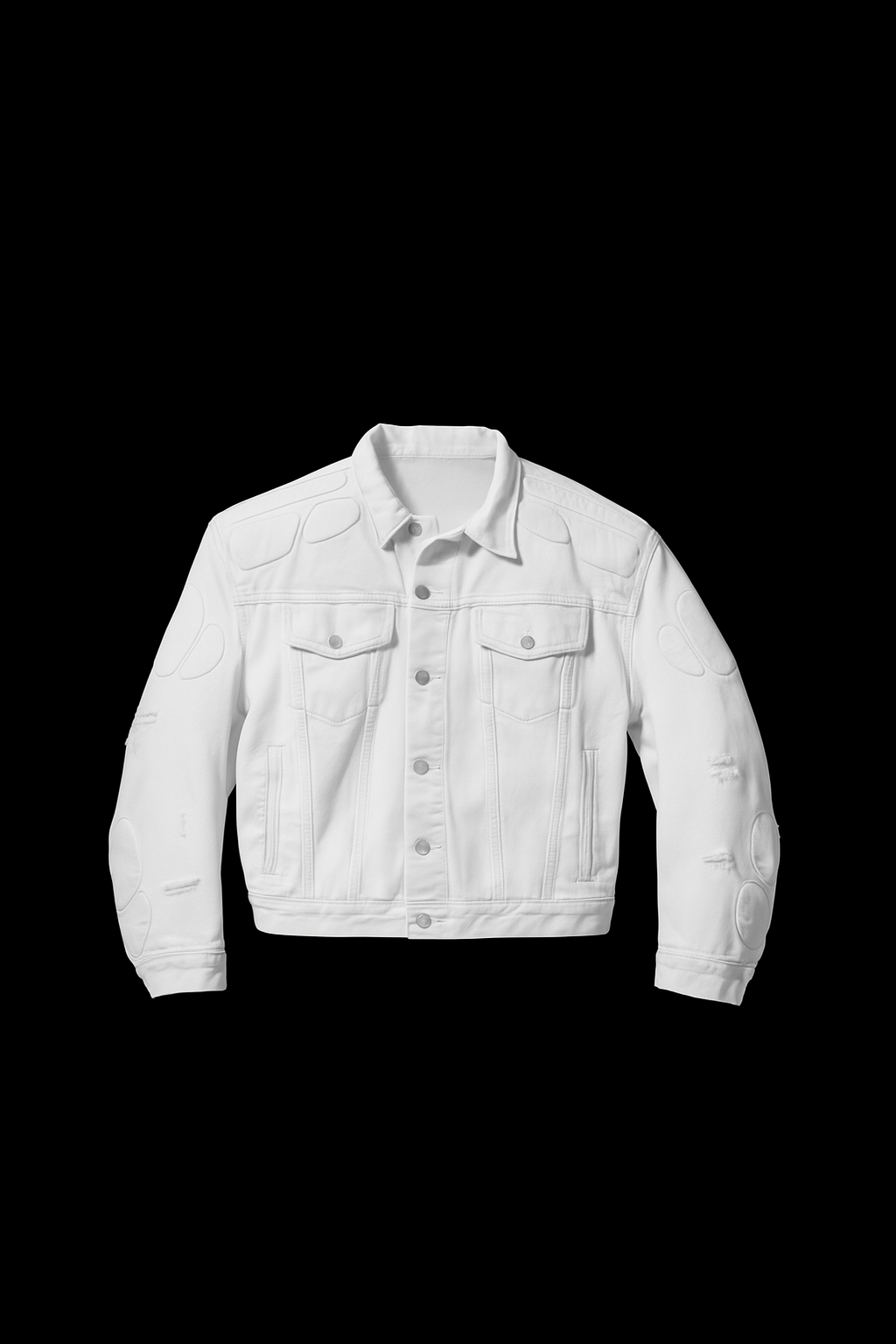 SNOW WHITE – Padded Denim Jacket